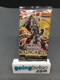 Factory Sealed Yu-Gi-Oh! Yugioh BLAZING VORTEX 9 Card Booster Card