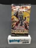 Factory Sealed Yu-Gi-Oh! Yugioh BLAZING VORTEX 9 Card Booster Card