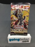Factory Sealed Yu-Gi-Oh! Yugioh BLAZING VORTEX 9 Card Booster Card
