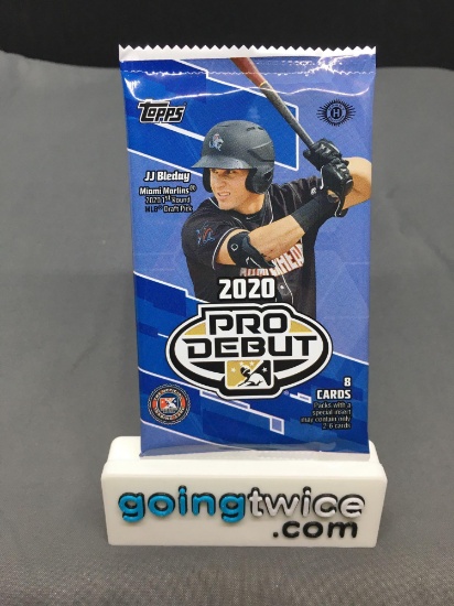 Factory Sealed 2020 Topps PRO DEBUT Baseball 8 Card Pack