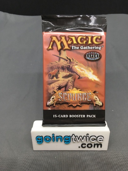 Factory Sealed MAGIC the Gathering SCOURGE 15 Card Booster Pack