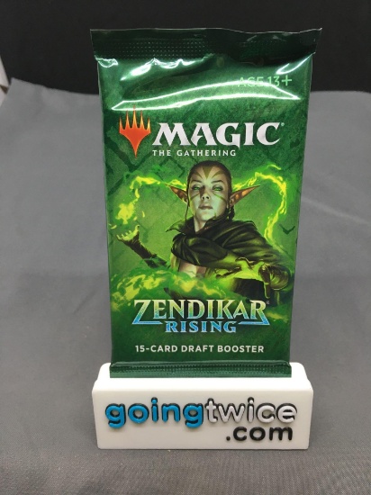 Factory Sealed MAGIC the Gathering ZENDIKAR RISING 15 Card Draft Booster Pack