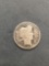 1902 United States Barber Silver Dime - 90% Silver Coin from Estate