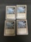 4 Count Lot of Vintage Magic the Gathering Revised SOUL NET Trading Cards from Huge Collection