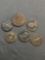 6 Count Lot of Ancient Coins from Estate - Unresearched from Hoard