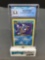 CGC Graded 2000 Pokemon Team Rocket 1st Edition #25 DARK GYARADOS Rare Trading Card - EX+ 5.5