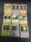 9 Card Lot of Vintage Shadowless Pokemon Trading Cards from Recent Collection Find!