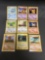 9 Card Lot of Vintage Shadowless Pokemon Trading Cards from Recent Collection Find!