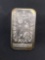 1 Troy Ounce .999 Fine Silver Father's Day 1974 Vintage Silver Bullion Bar