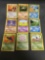 9 Card Lot of Vintage 1st Edition Pokemon Trading Cards from Recent Collection Find!