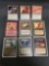 9 Card Lot of Vintage Magic the Gathering Trading Cards from Recent Collection Find!