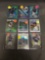 9 Card Lot of REFRACTORS and PRIZMS Baseball Cards from Huge Store Closeout Collection - Stars+