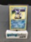 Vintage 1999 Pokemon Base Set Shadowless #42 WARTORTLE Trading Card