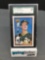 SGC Graded 1989 Bowman #197 MARK MCGWIRE A's Baseball Card - NM-MT 88