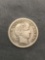 1913 United States Barber Silver Dime - 90% Silver Coin from Estate