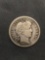 1914 United States Barber Silver Dime - 90% Silver Coin from Estate