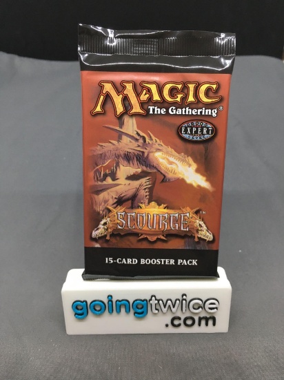 Factory Sealed MAGIC the Gathering SCOURGE 15 Card Booster Pack