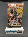 Factory Sealed Yu-Gi-Oh Yugioh BLAZING VORTEX 9 Card Booster Pack