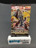 Factory Sealed Yu-Gi-Oh Yugioh BLAZING VORTEX 9 Card Booster Pack