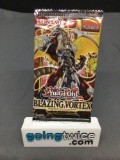 Factory Sealed Yu-Gi-Oh Yugioh BLAZING VORTEX 9 Card Booster Pack