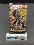 Factory Sealed Yu-Gi-Oh Yugioh BLAZING VORTEX 9 Card Booster Pack