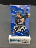 Factory Sealed 2020 Topps PRO DEBUT Baseball 8 Card Pack