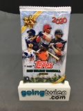 Factory Sealed 2020 TOPPS HOLIDAY Baseball 10 Card Pack