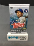 Factory Sealed 2015 TOPPS BASEBALL Series 1 Hobby Set 10 Card Pack