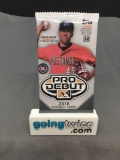 Factory Sealed 2018 Topps PRO DEBUT Baseball Hobby Set 8 Card Pack