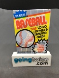 Factory Sealed 1989 FLEER Baseball 15 Card Pack - 1 Sticker