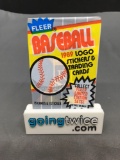 Factory Sealed 1989 FLEER Baseball 15 Card Pack - 1 Sticker