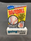 Factory Sealed 1989 FLEER Baseball 15 Card Pack - 1 Sticker