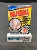 Factory Sealed 1989 FLEER Baseball 15 Card Pack - 1 Sticker