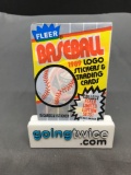 Factory Sealed 1989 FLEER Baseball 15 Card Pack - 1 Sticker