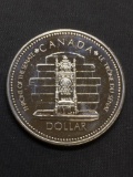 1977 Canada Silver Dollar - 50% Silver Coin from Estate