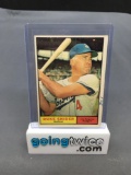 1961 Topps #443 DUKE SNIDER Dodgers Vintage Baseball Card