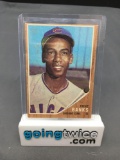 1962 Topps #25 ERNIE BANKS Cubs Vintage Baseball Card Collection