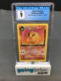 CGC Graded 2000 Pokemon Team Rocket 1st Edition #35 DARK FLAREON Trading Card - MINT 9