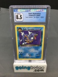 CGC Graded 2000 Pokemon Team Rocket 1st Edition #25 DARK GYARADOS Rare Trading Card - NM-MT+ 8.5