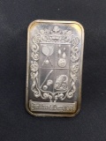 1 Troy Ounce .999 Fine Silver Father's Day 1974 Vintage Silver Bullion Bar