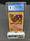 CGC Graded 2000 Pokemon Team Rocket 1st Edition #32 DARK CHARMELEON Trading Card - MINT 9