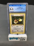 CGC Graded 2000 Pokemon Team Rocket 1st Edition #55 EEVEE Trading Card - NM-MT+ 8.5