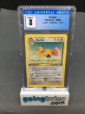 CGC Graded 1999 Pokemon Jungle 1st Edition #34 DODRIO Trading Card - NM-MT 8