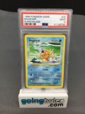 PSA Graded 1999 Pokemon Base Set Shadowless #35 MAGIKARP Trading Card - MINT 9