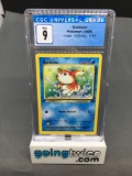 CGC Graded 1999 Pokemon Jungle 1st Edition #53 GOLDEEN Trading Card - MINT 9