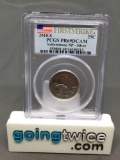 PCGS Graded 2010-S United States Yellowstone Silver Quarter - 90% Silver Coin - First Strike