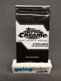 Factory Sealed 2020 Topps Chrome Update 2 Exclusive Pink Refractor Card Box Topper Bonus Pack