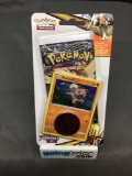 Factory Sealed Pokemon Sun & Moon FORBIDDEN LIGHT 10 Card Booster Pack in Blister with Promo