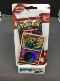 Factory Sealed Pokemon Sun & Moon CRIMSON INVASION 10 Card Booster Pack in Blister with Promo