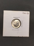 1964-D United States Roosevelt Silver Dime - 90% Silver Coin from Estate